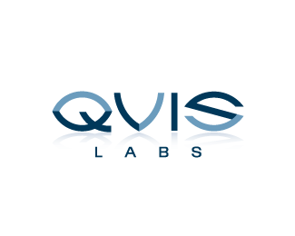 QVIS Labs实验室创意字母标志设计
