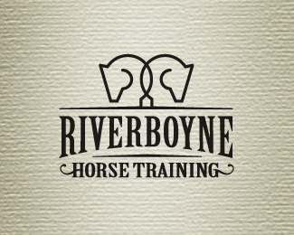 Riverboyne训马场标志设计欣赏