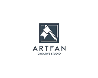 ARTFAN创意设计工作室标志