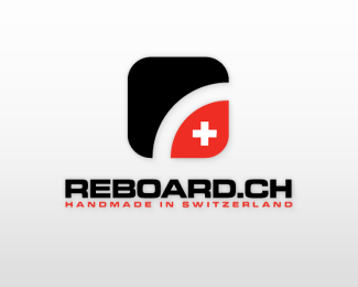 Reboard.ch瑞士体育品牌标志设计