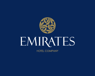 Emirates阿联酋五星酒店公司标志